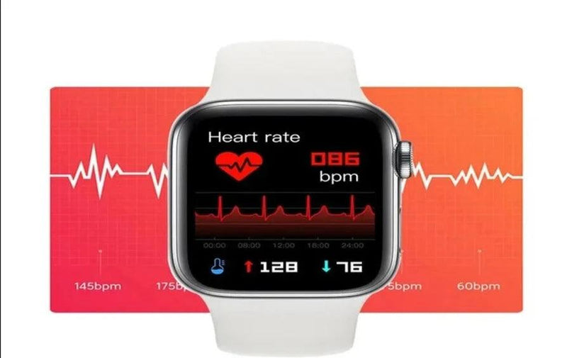 Relógio inteligente resposta chamada leitor de música saúde esporte pulseira rastreador de fitness mostrador personalizado smartwatch feminino masculino presente i8 pro max 2024 - dk digital